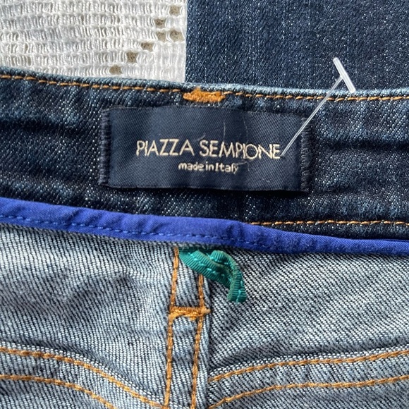 Women’s dark wash Piazza sempione jeans size 28 it 44 - Picture 3 of 6
